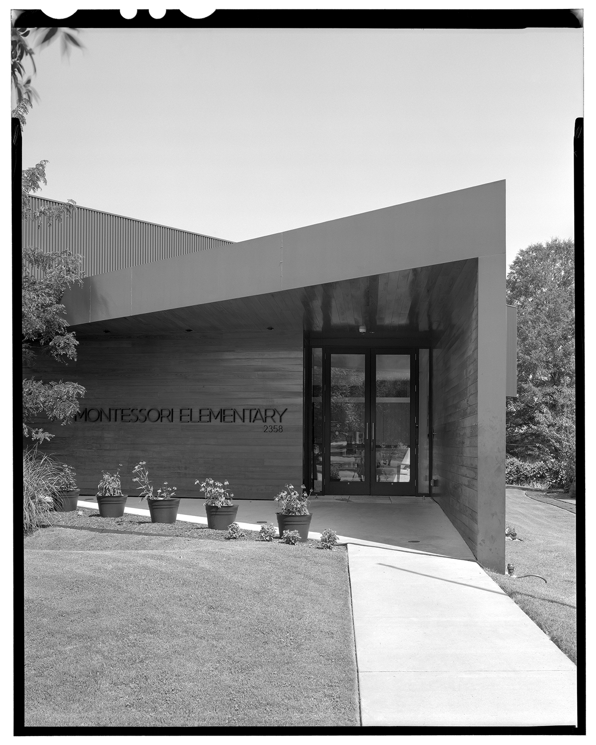 Entrances of Educational Structures